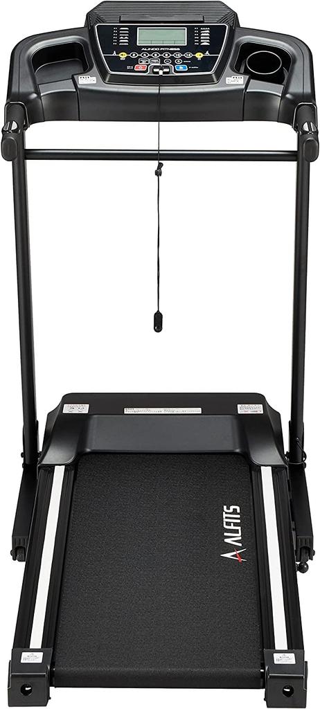 Беговая дорожка ALINCO AFR1119A Представлена по ТВ Простая сборка Измерение частоты сердечных сокращений Легкое перемещение Подставка для планшета Функция программирования Складная Широкий бег