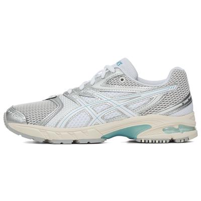 GEL DS TRAINER 14 Амортизация, Износостойкие Низкие Повседневные Кроссовки для Городских Поездок для Бега Унисекс Белый Серебристый Синий 1203A607-102