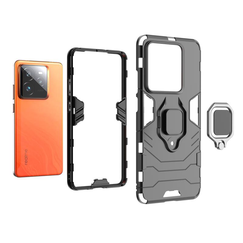 For Realme GT7 Pro 5G Case Shockproof Armor Protect Funda For Realme GT 7 Pro GT7Pro 7Pro Magnetic Ring Stand Cover