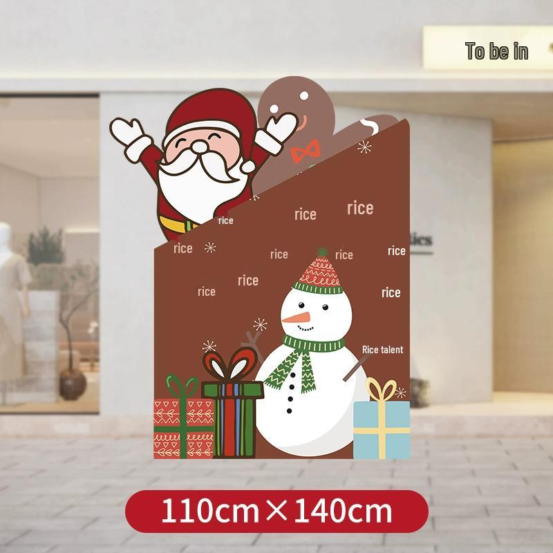 Праздничная рождественская композиция: Декор мероприятия в торговом центре с использованием шарового искусства и задника