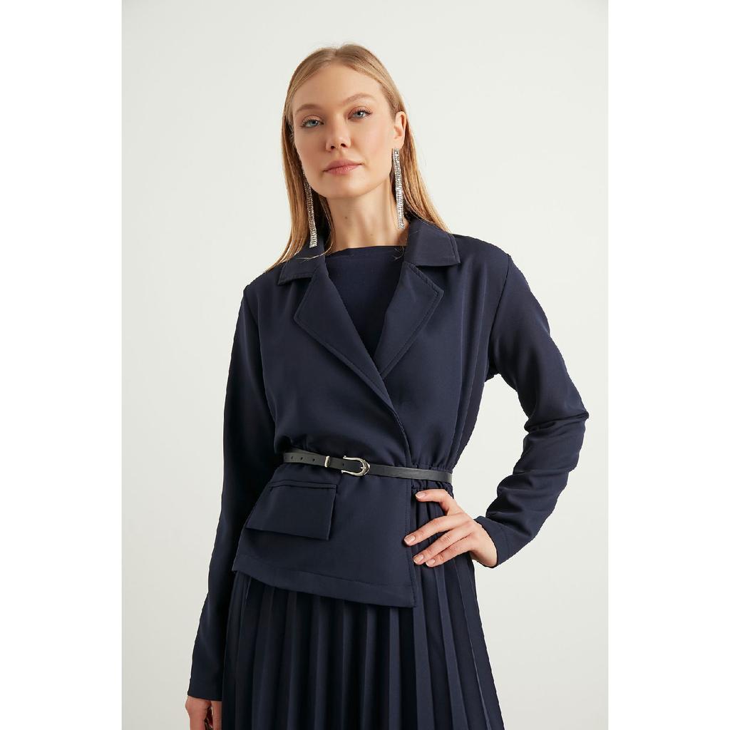 Темно-синее платье Aden