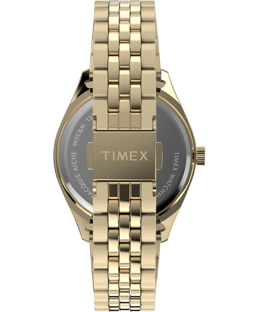 Timex x Jackie Aisch 50M Water Mineral Black Unisex [TIMEX] Watch, Quartz, Resistant, Glass, Dial, TW2Y11400,