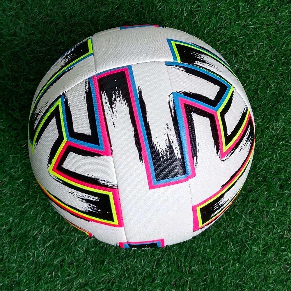 Official Size 5 Soccer Balls Team Match Group Training PU Leather Professional Footballs Outdoor Football For Men Women