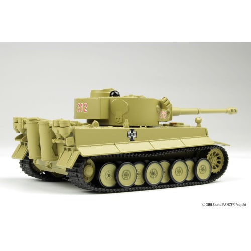 PLATZ Girls & Panzer 1/64 Серия радиоуправляемых боевых танков Tiger I Академия девушек Куромориминэ Электрическое радиоуправление GPRC-2
