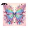Hummingbird Faux Pearl Art Kit Butterfly Diamond Kit, Flower Peacock Home Wall Decoration Crafts 3D Sparkling Bead Painting Craft for Adults,