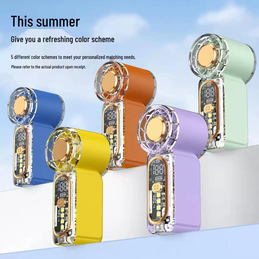X699 Mini High-Speed Portable Pocket Fan - Rechargeable & Strong Wind