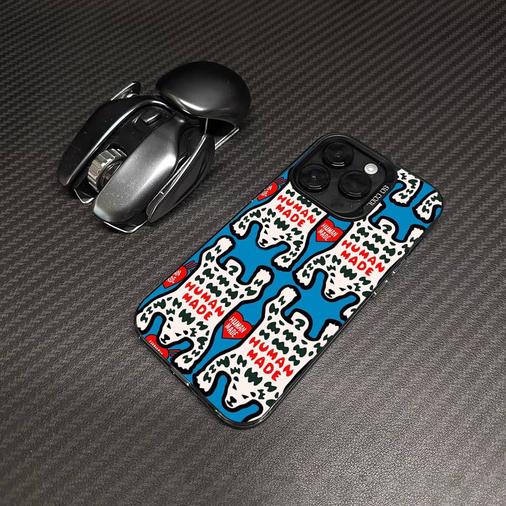 Fashion H-Human M-Made Phone Case For IPhone 16 15 14 13 12 11 Pro Max 17 Plus Colorful Cover