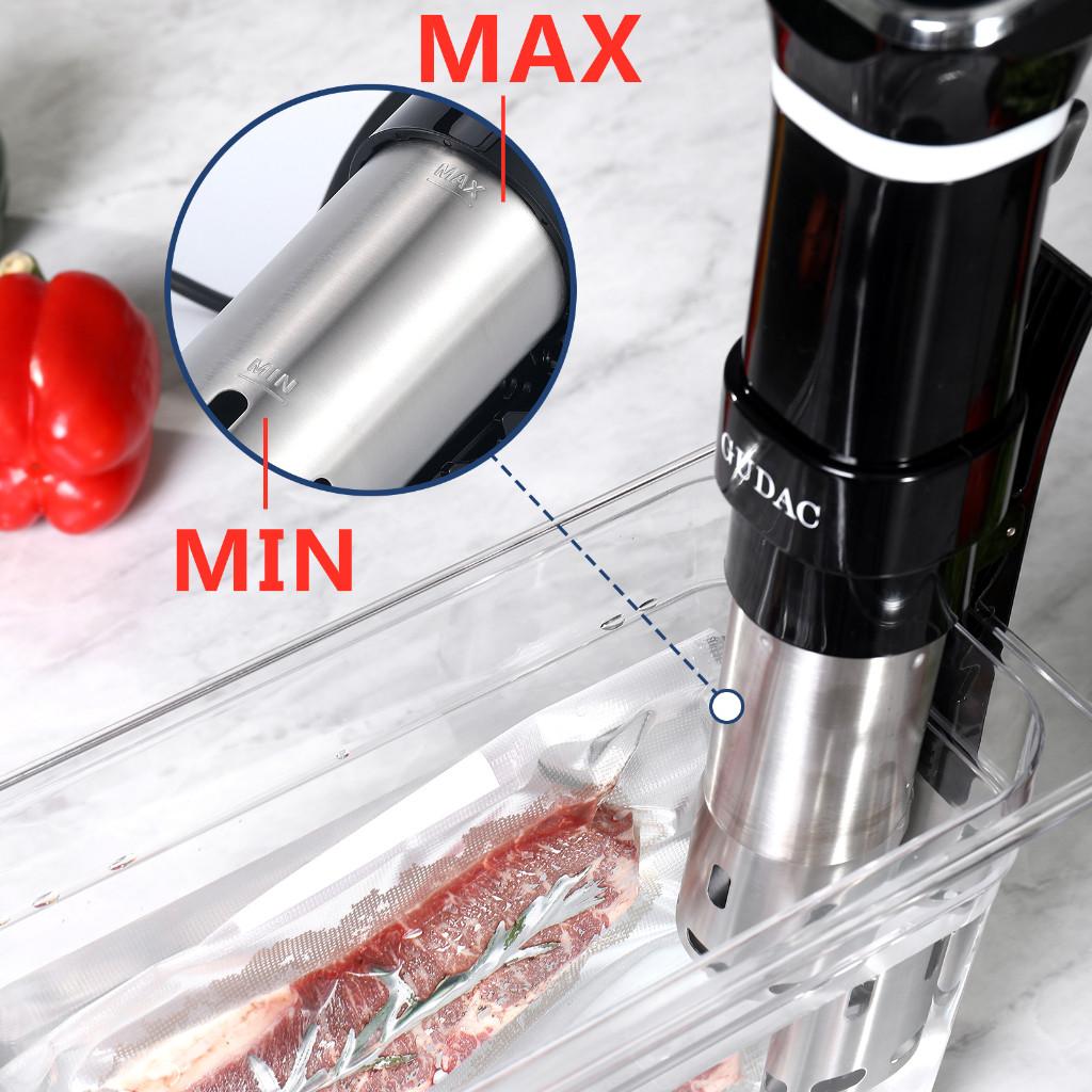 Высокоточный контроль температуры Sous Vide мультиварка Термоиммерсионный циркуляционный водонепроницаемый вакуумный температурный аппарат