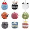 Chenille Cartoon Animal Hanging Hand Towel - Thick & Absorbent