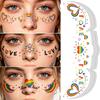 Long Lasting Face Temporary Tattoos Facial Art Makeup Stickers  Pride Month