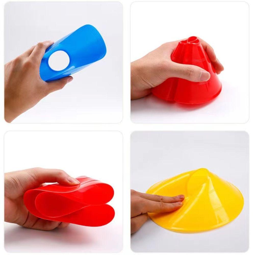 Мягкие конусы для маркеров PE Футбол Тренировка Фитнес Космические маркеры Детская площадка