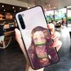 Анимационный чехол для телефона Girl Anime Demon killer для Redmi Note 10 11 11S 11E 7 8 8T 9 9S 9T Pro Plus 4G 5G, черный мягкий чехол