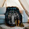 Personalized Custom Name Blanket - Dungeons & Dragons Print Design,Blanket for Sofa,Bed,Travel,Camping - Soft and Warm, Great Gift