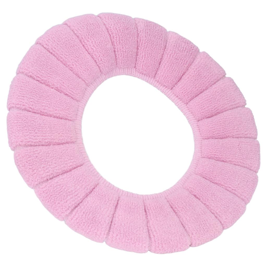 Чехол на сиденье унитаза утолщенный моющийся мягкий материал сохраняет тепло приятный для кожи прочный изысканный цвет