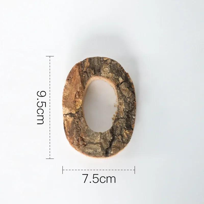 Вместе с Bark Массив дерева Ретро Деревянные Английские Буквы Алфавит Число для Кафетерия Бара Домашнее Украшение Винтажная Сделай Сам Буква