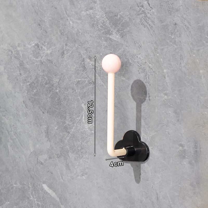 2Pcs Multi-Functional Storage Hooks Headband Display Rack Scrunchie Organizer Stand Bathroom No-Punch Hooks Wall Key Bag Hanger