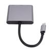 3-в-1 USB-C концентратор, подходит для AR-очков XREAL One, многопортовый адаптер, док-станция, поддержка быстрой зарядки PD 100 Вт, 4K 60 Гц