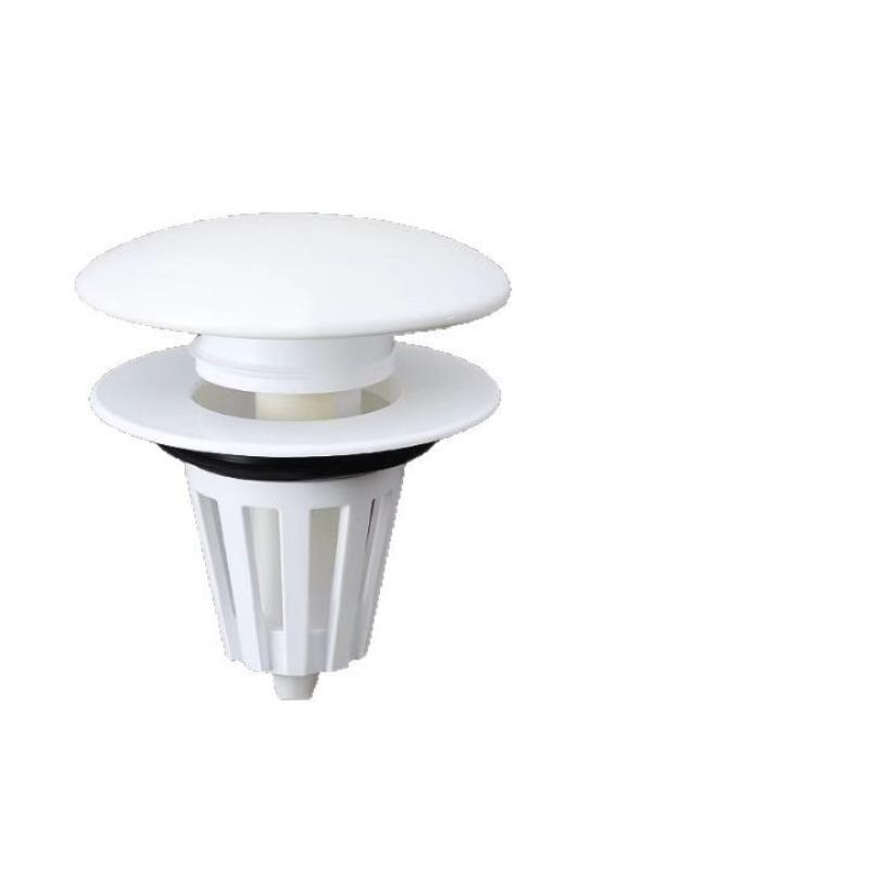 Washbasin Leakage Plug Ceramic Washbasin Press-type Spring Plug Universal Drain Accessory Washbasin Floor Drain Plug
