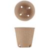 50 Pcs Seeds Starter Pots Biodegradable Plant Nursery Pots Garden Organic Planter