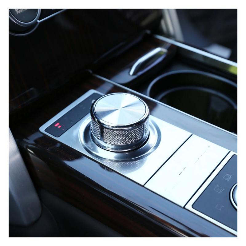 Zinc Alloy Gear Shift Knob Head Trim For Land Rover Discovery Sport Discovery 4 LR5 Range Rover Sport Evoque Vogue