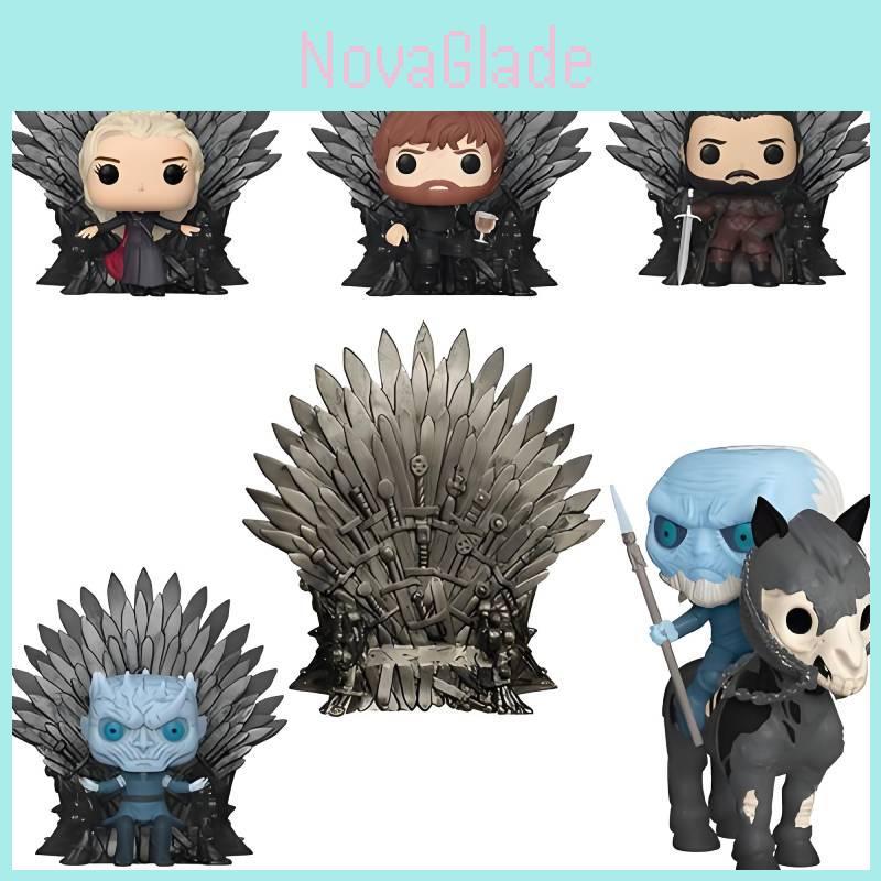 Потрясающие Pop-фигурки из Игры Престолов Дейенерис Джон Сноу Король Ночи Коллекционные предметы