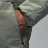 Jordan Спортивная Хлопковая Куртка с Капюшоном на Молнии Therma-Fit с Логотипом, Однотонная, Удобная, Мужская, Цвет Горизонт-Зеленый HV4870-377