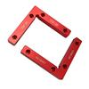 (R) Right Angle Ruler, L-Shaped, 2-Piece 90 Degree Corner Clamp, L Clamp, for Woodworking, Right Angle Clamp, Picture Framing, DIY, Wood Fixing, an