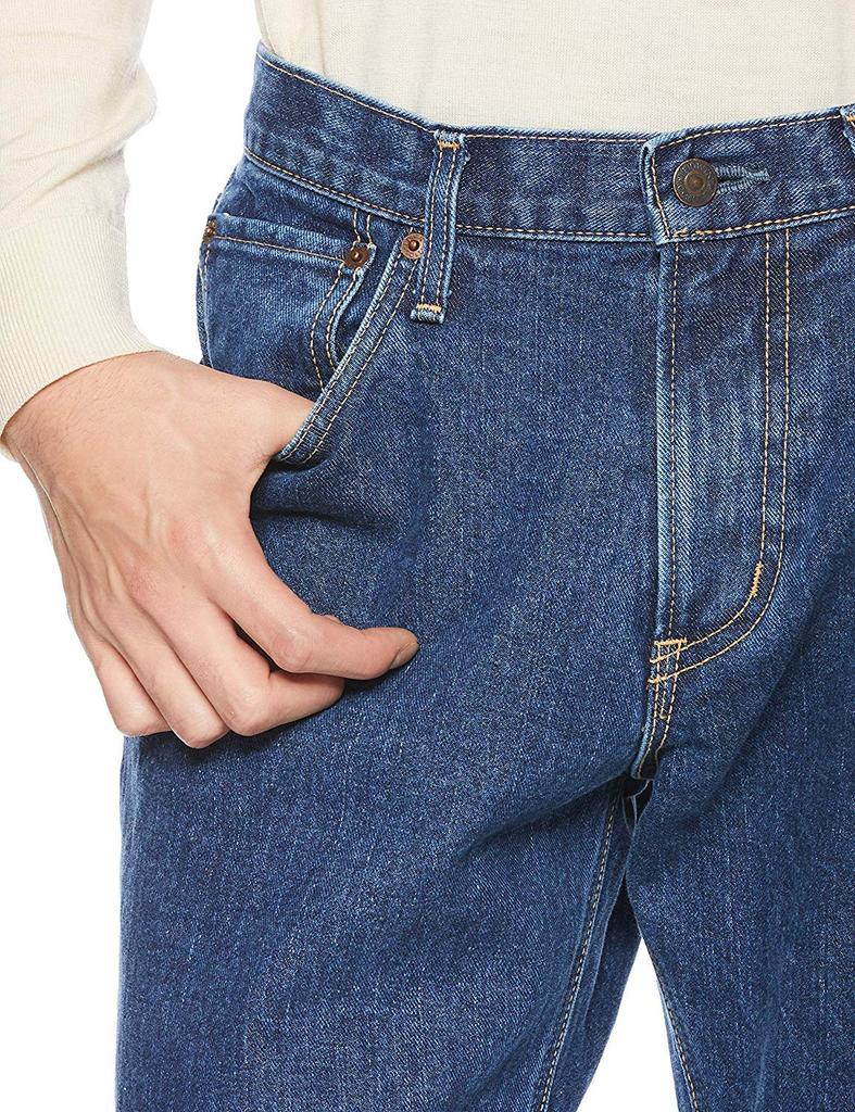 Джинсы свободного прямого кроя из денима средней синевы 36 [EDWIN] E404, брюки, Япония, мужские, 2,