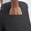 Nike Life Однотонные модные простые брюки на молнии для мужчин, с усиленными коленями, цвет угольно-черный FZ0131-060