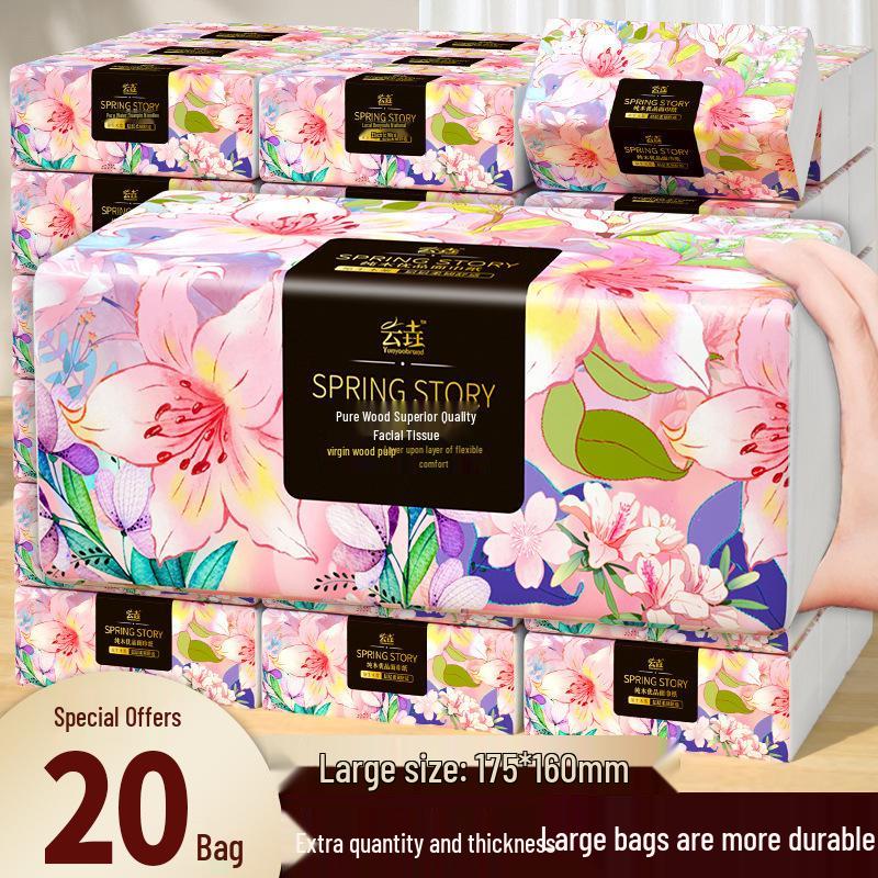 Большая упаковка бытовых салфеток для лица и рук для мамы и малыша