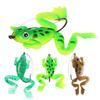 5.2g/6cm Hot Portable Lifelike Bass Bait Rubber Frog Soft Fishing Lures Spinner Sinking