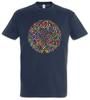 Psychedelic Disco Light Mens T-Shirt Retro Oldies Music Music Nerd Techno