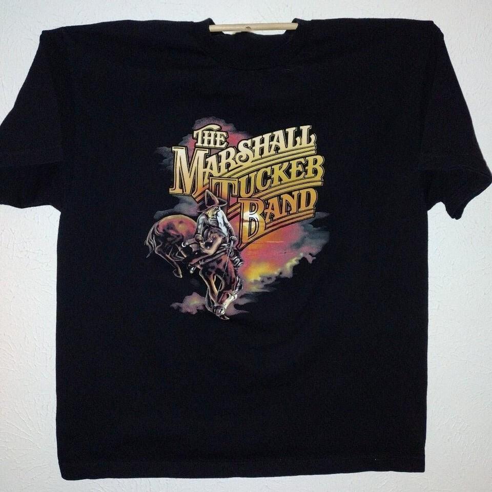Новая футболка унисекс с принтом The Marshall Tucker Band, подарок для фанатов, размеры S-5XL, BI04_136