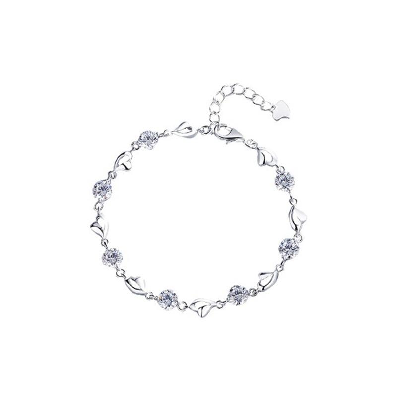 Bracelet Women's Valentine's Day Gift for Girlfriend Ocean Heart Bracelet Women's Jewelry Gift