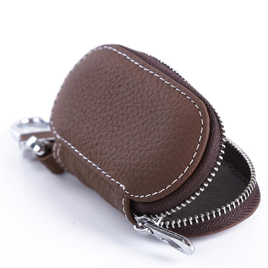 Модные портативные однотонные кошельки для ключей от машины, держатель для ключей, высококачественный чехол для ключей из искусственной кожи