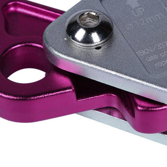 Веревочный захват, подъемник, нержавеющий, устойчивый к коррозии, сильная несущая способность, защита от падения, карабин, страховочное устройство