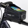 1PC Bicycle Bag Cycling Top Front Tube Frame Bag Waterproof 6.5 Inches Phone Case Storage Touch Screen MTB Road Bike Bag