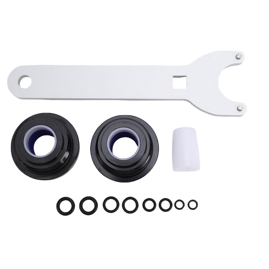 Front Mount Hydraulic Steering Cylinder Seal Kit with Pin Wrench Replacement for Seastar HS5157 HC5340 HC5341 HC5342