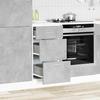 VidaXL Low Cabinet "Lyon" Concrete Grey 40 X 46 X 81.5 Cm Engineered Wood 854214