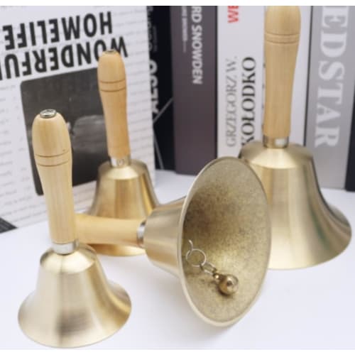 Farigrut Big Win! Handbell Rotobell Gold/Raffle Winner (95mm Diameter)