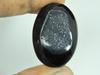 27X40X07MM окрашенный черный оникс друзовый агат овальный кабошон россыпью драгоценный камень 80 карат. СК-4673