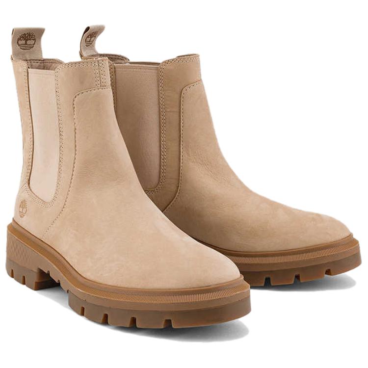 Timberland Ботильоны Chelsea Cortina Valley Светло-бежевые Женские A2DEEEN7