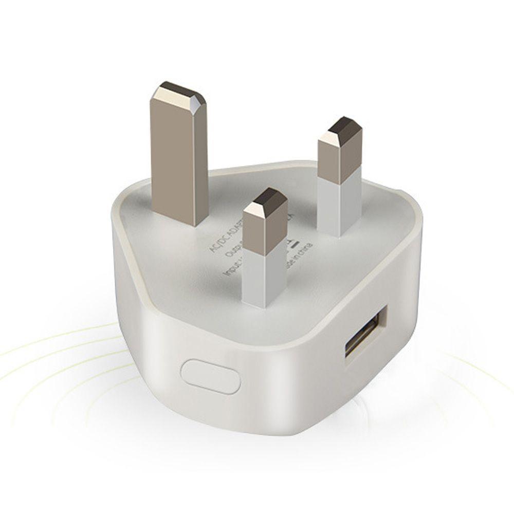 3-контактный адаптер питания Travel 5V 1A, британская вилка, USB-зарядное устройство, настенное зарядное устройство