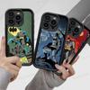 Чехол для телефона W-Batmans-r для iPhone 17 16 15 14 13 12 11 Pro Max Plus Mini Счастливым покрытием
