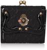 ANNA SUI Serpent Bifold Size F Wallet, Women's, Black,