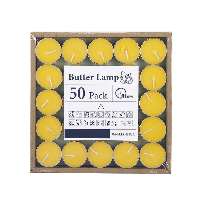 Беспламенные, без запаха чайные свечи для ароматерапии