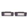 1/2Pcs For 106 1007 207 307 308 3008 406 407 508 607 And C2 C3 C4 C5 C6 C8 Ds3 License Plate Number Led Light