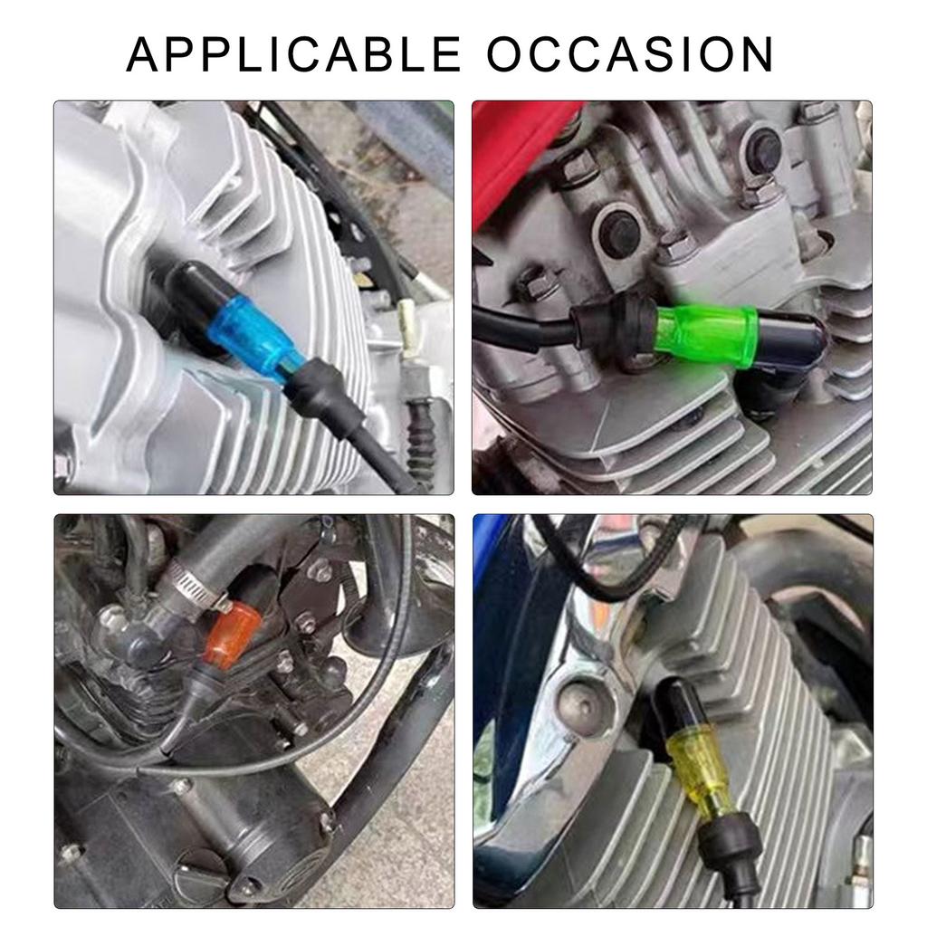 Motorcycle & Tricycle Universal High Pressure Caps with Spark Plugs Accessory Motorcycle Enthusiasts Choose Simple Use