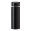 Water Bottle, 160ml, Vacuum Insulated, Mini Size, Double-Walled, Stainless Steel, Black, for Hot and Cold Water, APB-160BK
