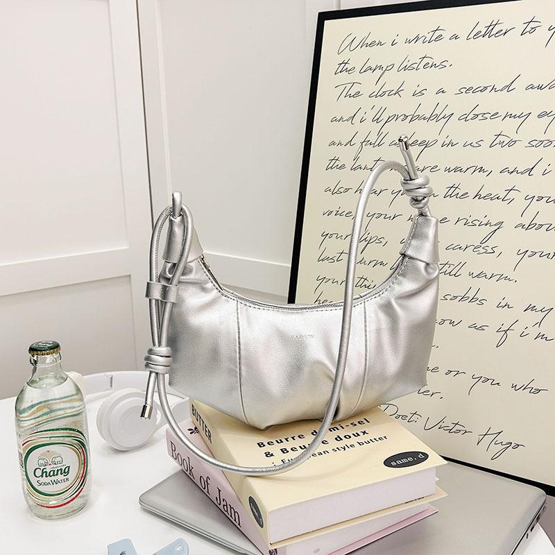 Высококлассная и трендовая сумка-круассан, универсальная для повседневного использования, повседневная и простая сумка через плечо